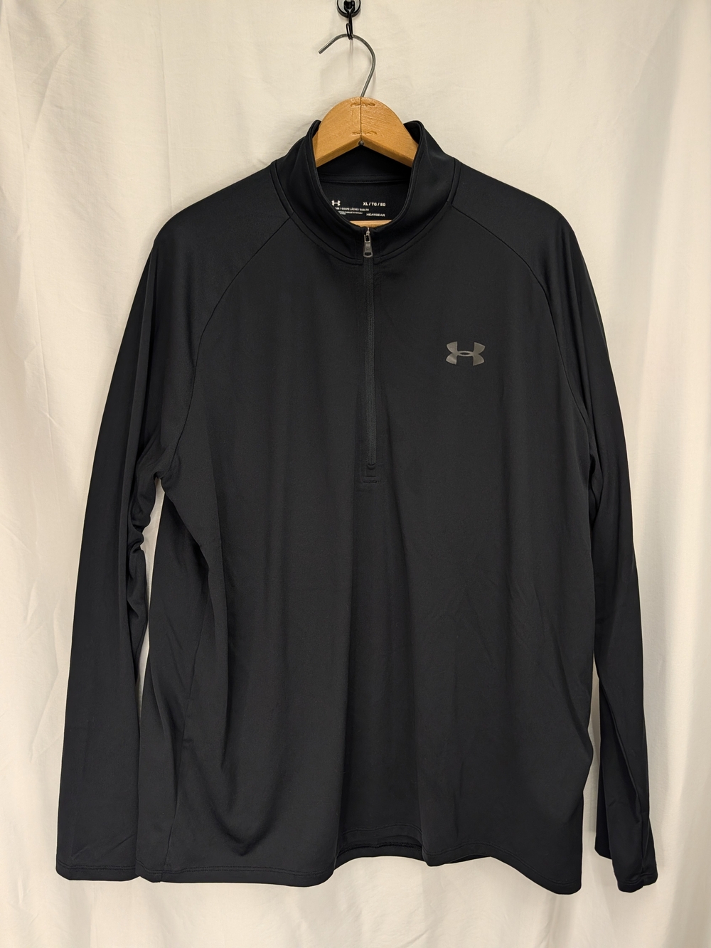 Under Armour Black Quarter-Zip Performance Jacket